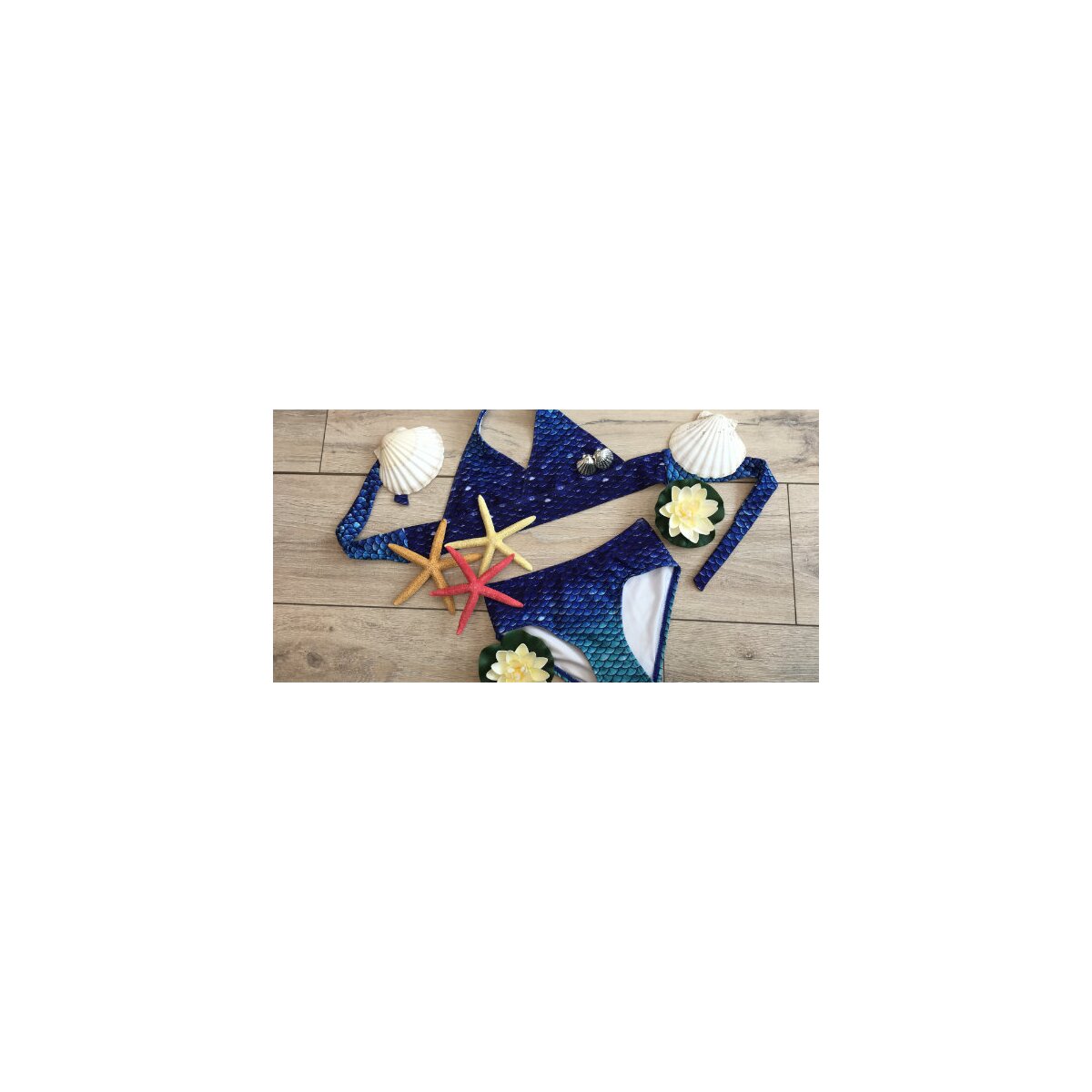 The bikinis in the new color are here! - Mermaid bikini ocean deep Suntail