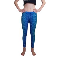Mermaid Leggings Blue Lagoon