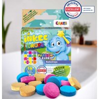 INKEE Badedrops Nachfüllpaket für farbenfrohes Badewasser