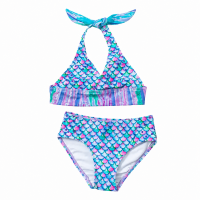 Bikini de sirène enfants Aurora Borealis M