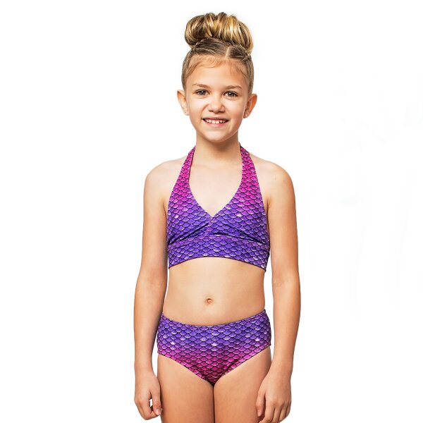 Mermaid bikini kids Bali Blush L