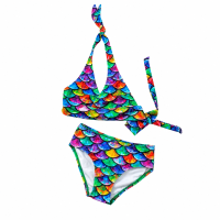 Bikini da sirena per adolescenti e adulti Hawaiian Rainbow JM