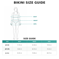 Bikini da sirena per adolescenti e adulti Hawaiian Rainbow JM