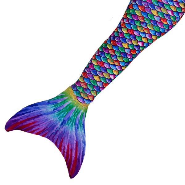 Meerjungfrau Kostüm Kinder Hawaiian Rainbow M