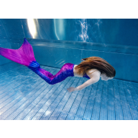 Mermaid tail teens and adults for swimming Hawaiian Rainbow JM