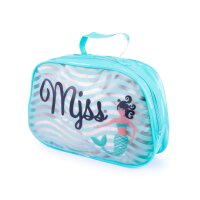 Toiletry bag Tail and bikini transport bag waterproof for mermaids