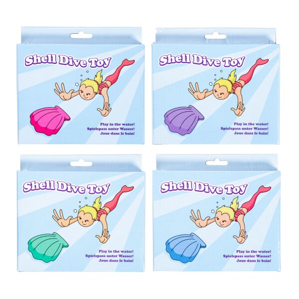 Shell half for diving